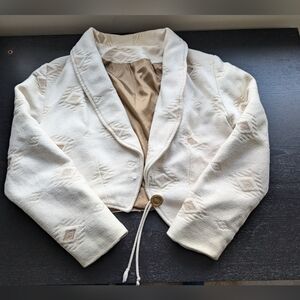 Cowboy Threads Western Textured Blazer